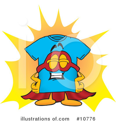 Royalty-Free (RF) T Shirt Clipart Illustration by Mascot Junction - Stock Sample #10776