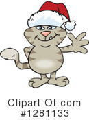 Tabby Cat Clipart #1281133 by Dennis Holmes Designs
