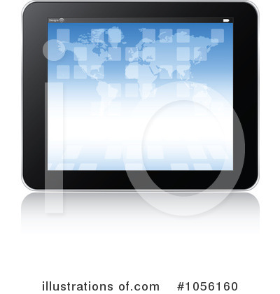 Tablet Clipart #1056160 by Andrei Marincas