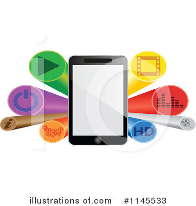 Tablet Computer Clipart #1145533 by Andrei Marincas
