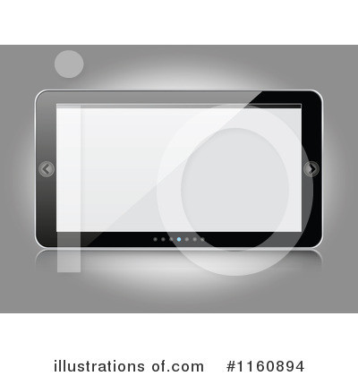Tablet Clipart #1160894 by Andrei Marincas