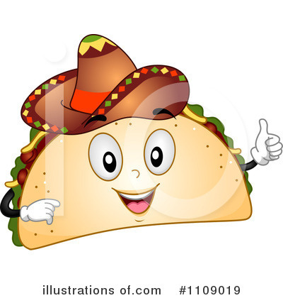 Taco Clipart #1109019 by BNP Design Studio
