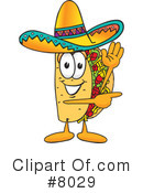 Taco Clipart #8029 by Mascot Junction