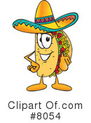 Taco Clipart #8054 by Mascot Junction