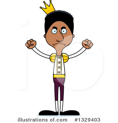 Royalty-Free (RF) Tall Black Man Clipart Illustration by Cory Thoman - Stock Sample #1329403
