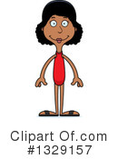 Tall Black Woman Clipart #1329157 by Cory Thoman