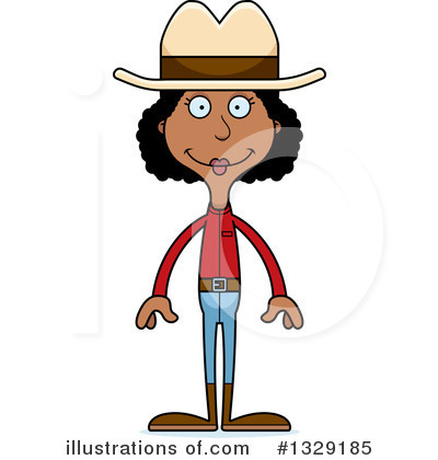 Cowgirl Clipart #1329185 by Cory Thoman