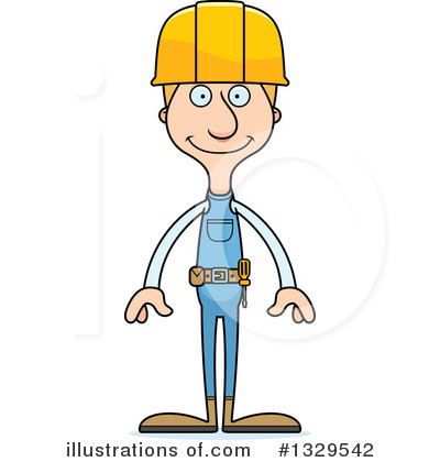 Royalty-Free (RF) Tall White Man Clipart Illustration by Cory Thoman - Stock Sample #1329542