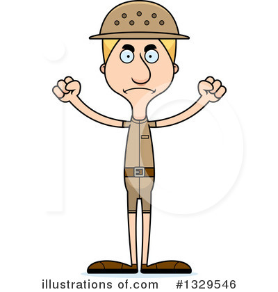 Royalty-Free (RF) Tall White Man Clipart Illustration by Cory Thoman - Stock Sample #1329546