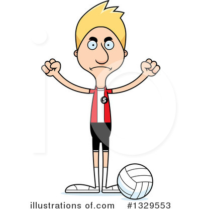Royalty-Free (RF) Tall White Man Clipart Illustration by Cory Thoman - Stock Sample #1329553