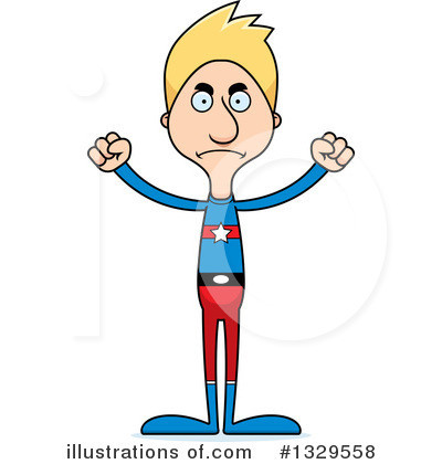 Royalty-Free (RF) Tall White Man Clipart Illustration by Cory Thoman - Stock Sample #1329558
