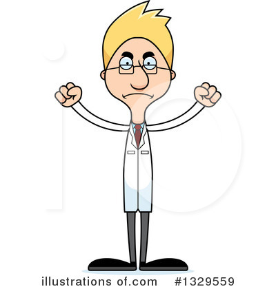 Royalty-Free (RF) Tall White Man Clipart Illustration by Cory Thoman - Stock Sample #1329559
