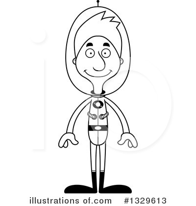 Royalty-Free (RF) Tall White Man Clipart Illustration by Cory Thoman - Stock Sample #1329613