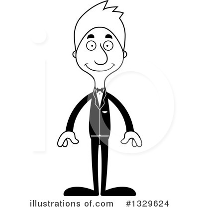 Royalty-Free (RF) Tall White Man Clipart Illustration by Cory Thoman - Stock Sample #1329624
