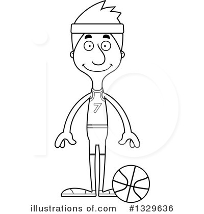 Royalty-Free (RF) Tall White Man Clipart Illustration by Cory Thoman - Stock Sample #1329636