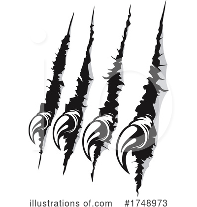 Royalty-Free (RF) Talons Clipart Illustration by Vector Tradition SM - Stock Sample #1748973