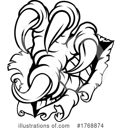 Royalty-Free (RF) Talons Clipart Illustration by AtStockIllustration - Stock Sample #1768874