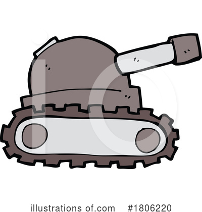 Royalty-Free (RF) Tank Clipart Illustration by lineartestpilot - Stock Sample #1806220