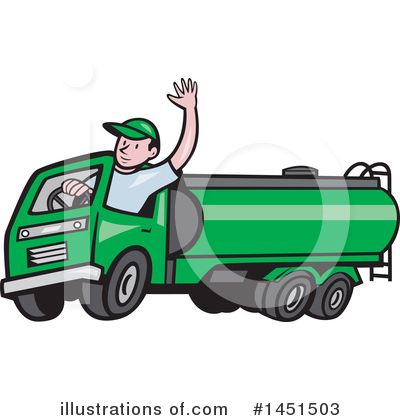 Lorry Clipart #1451503 by patrimonio