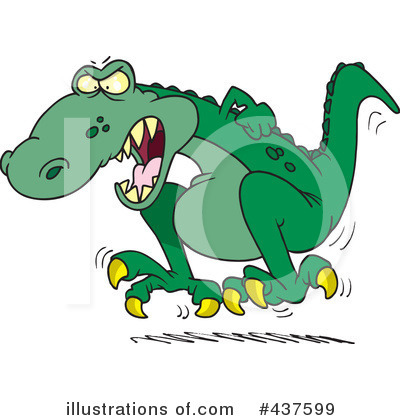Trex Clipart #437599 by toonaday