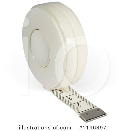 Royalty-Free (RF) Tape Measure Clipart Illustration by dero - Stock Sample #1196897