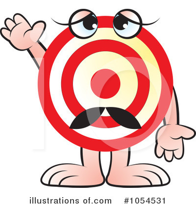 Royalty-Free (RF) Target Clipart Illustration by Lal Perera - Stock Sample #1054531
