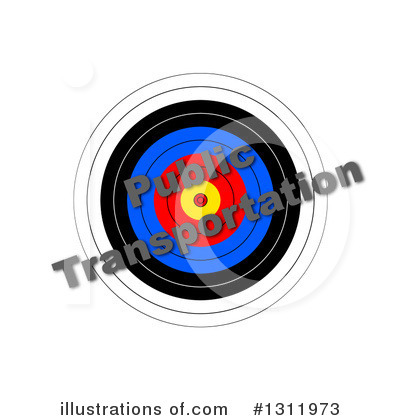 Royalty-Free (RF) Target Clipart Illustration by oboy - Stock Sample #1311973