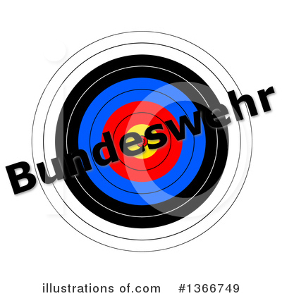 Royalty-Free (RF) Target Clipart Illustration by oboy - Stock Sample #1366749