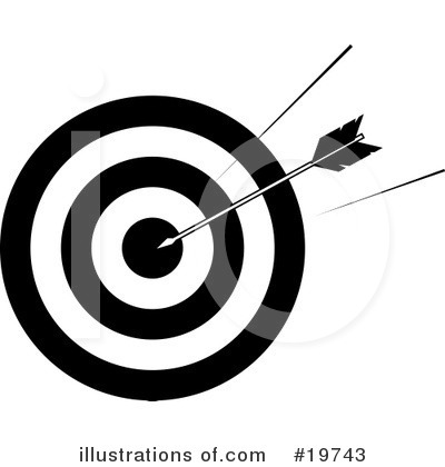 Target Clipart #19743 by AtStockIllustration