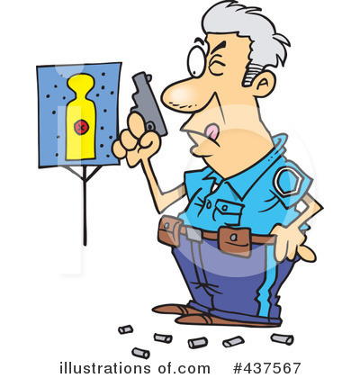 Police Officer Clipart #437567 by toonaday