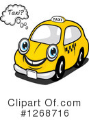 Taxi Clipart #1268716 by Vector Tradition SM