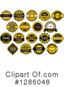 Taxi Clipart #1286048 by Vector Tradition SM