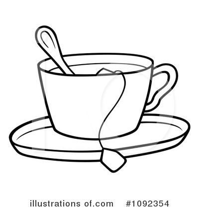 Royalty-Free (RF) Tea Clipart Illustration by dero - Stock Sample #1092354
