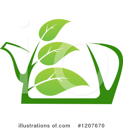 Tea Pot Clipart #1207670 by Vector Tradition SM