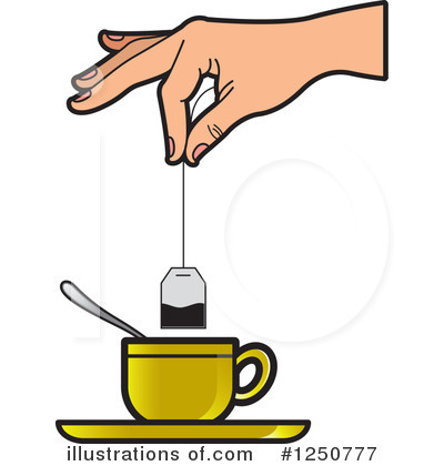 Royalty-Free (RF) Tea Clipart Illustration by Lal Perera - Stock Sample #1250777
