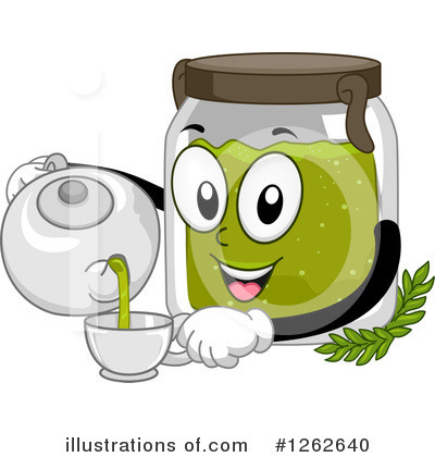 Royalty-Free (RF) Tea Clipart Illustration by BNP Design Studio - Stock Sample #1262640