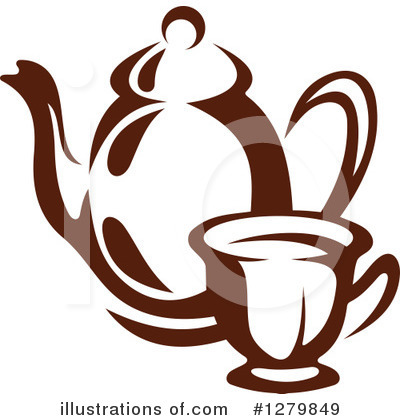 Royalty-Free (RF) Tea Clipart Illustration by Vector Tradition SM - Stock Sample #1279849