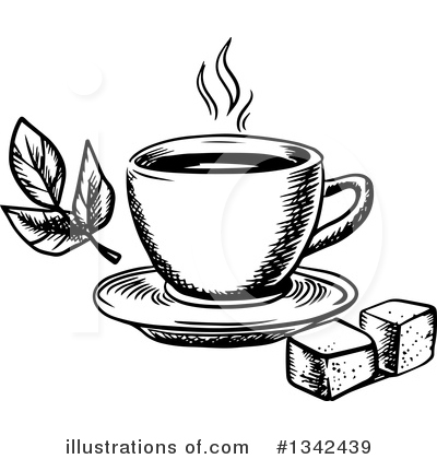 Royalty-Free (RF) Tea Clipart Illustration by Vector Tradition SM - Stock Sample #1342439