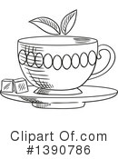 Tea Clipart #1390786 by Vector Tradition SM