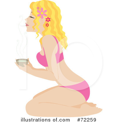 Royalty-Free (RF) Tea Clipart Illustration by Rosie Piter - Stock Sample #72259