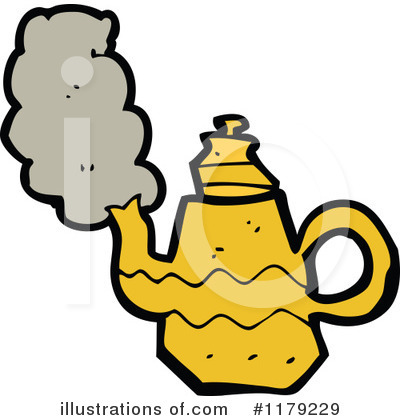 Royalty-Free (RF) Tea Kettle Clipart Illustration by lineartestpilot - Stock Sample #1179229