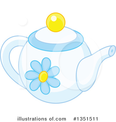 Tea Pot Clipart #1351511 by Alex Bannykh