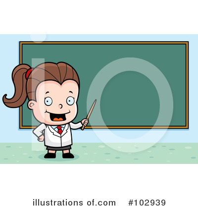Royalty-Free (RF) Teacher Clipart Illustration by Cory Thoman - Stock Sample #102939