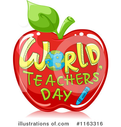 Royalty-Free (RF) Teacher Clipart Illustration by BNP Design Studio - Stock Sample #1163316