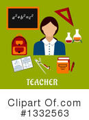 Teacher Clipart #1332563 by Vector Tradition SM