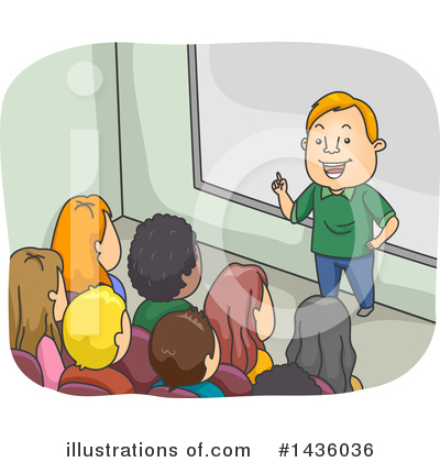 Royalty-Free (RF) Teacher Clipart Illustration by BNP Design Studio - Stock Sample #1436036