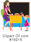 Teacher Clipart #16216 by Maria Bell