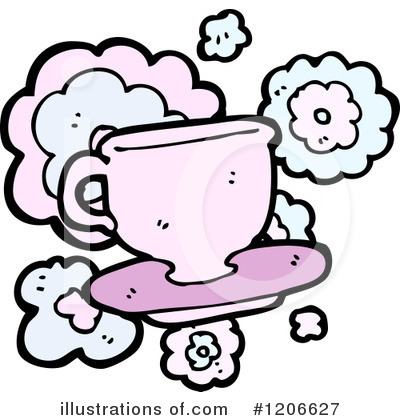 Royalty-Free (RF) Teacup Clipart Illustration by lineartestpilot - Stock Sample #1206627