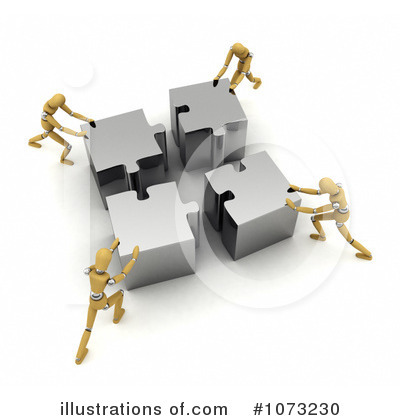 Royalty-Free (RF) Teamwork Clipart Illustration by stockillustrations - Stock Sample #1073230