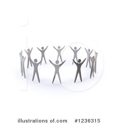 Royalty-Free (RF) Teamwork Clipart Illustration by Mopic - Stock Sample #1236315